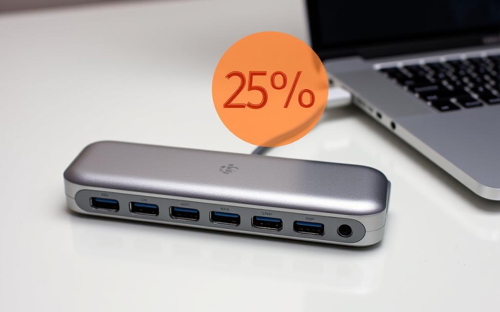Hub USB-C Premium 7 en 1 para MacBook Pro